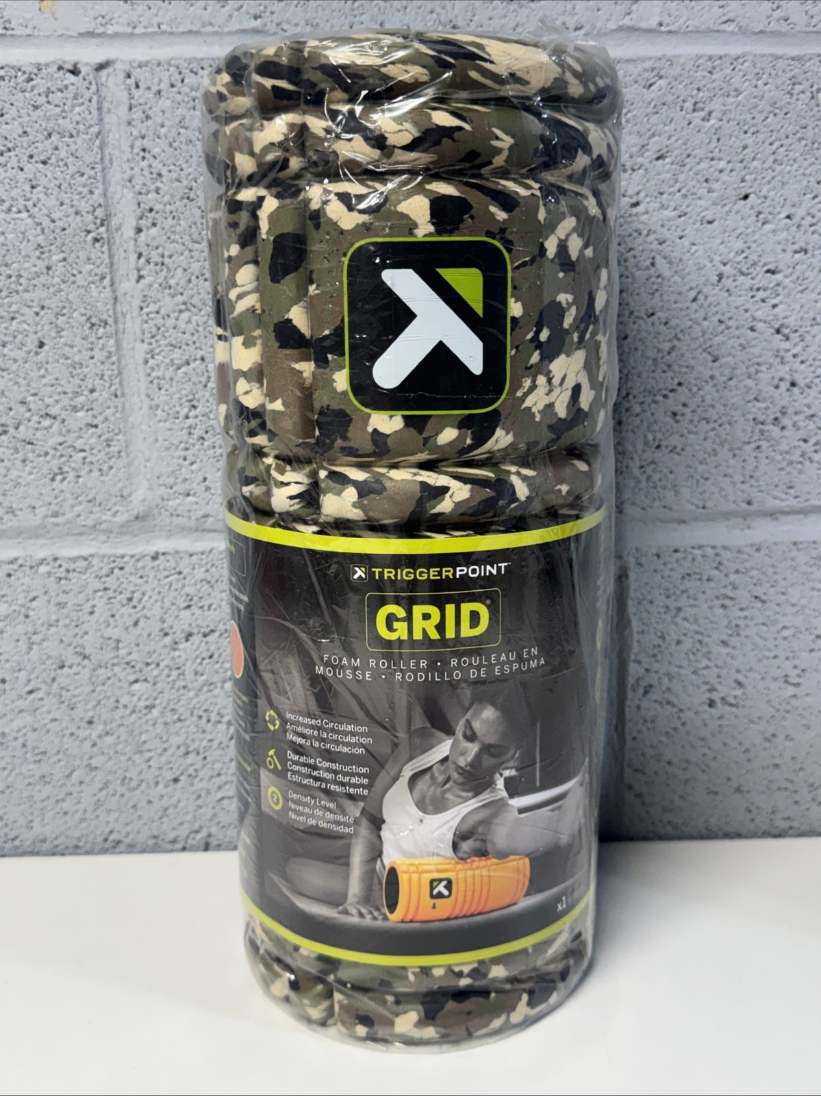 TriggerPoint GRID 1.0 Foam Roller Camo 13" New Sealed
