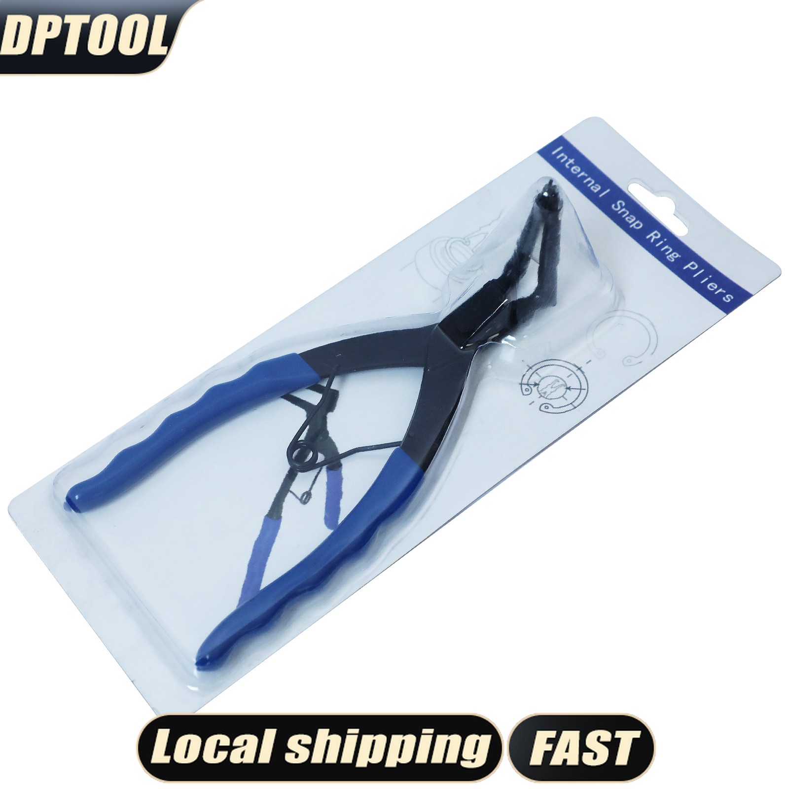 90 Degree Bent Long Nose Internal Circlip Pliers Retaining Clip Remover