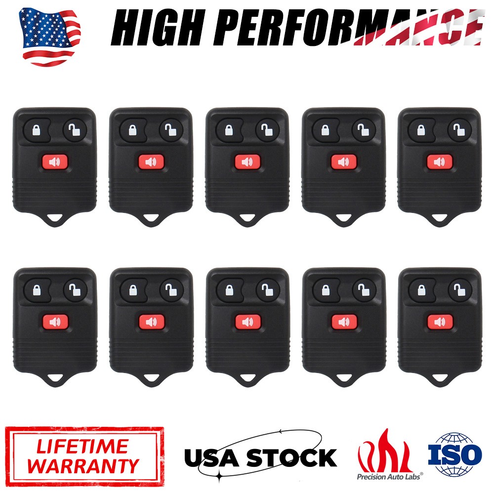 10PCS Keyless Entry Remote Control Key Fob Transmitter For 2004-2009 Ford F150