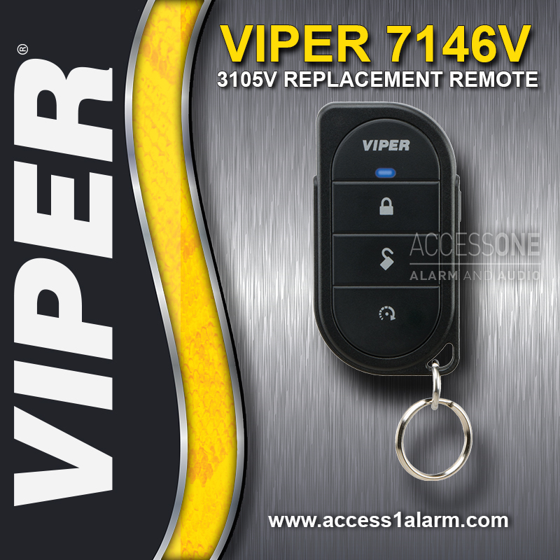 Viper 7146V New 4-Button Replacement Remote Control For 3105V Security System