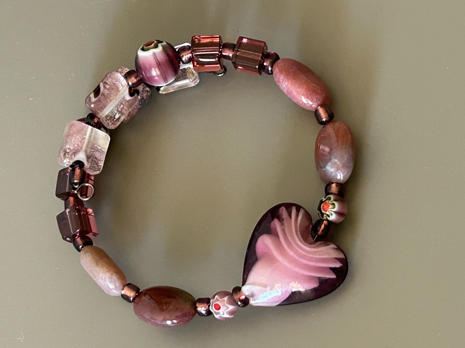Glass Beed Wrap Bracelet 23017 -