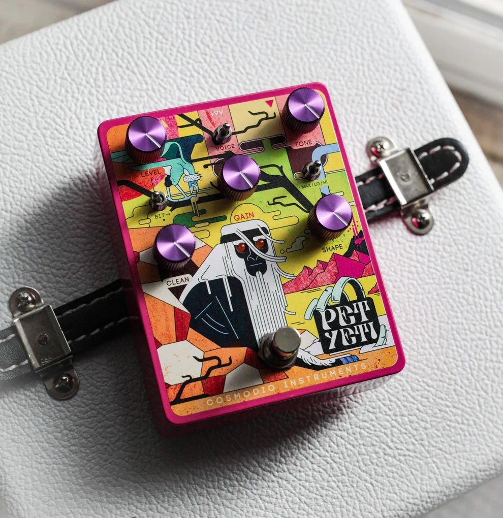 Cosmodio Pet Yeti Analog Distortion Fuzz Neon Pink *Free Shipping in the USA*