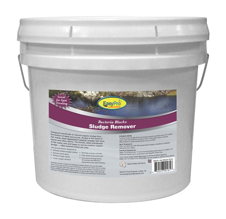 Pond Bacteria Sludge Remover Blocks - ABL25