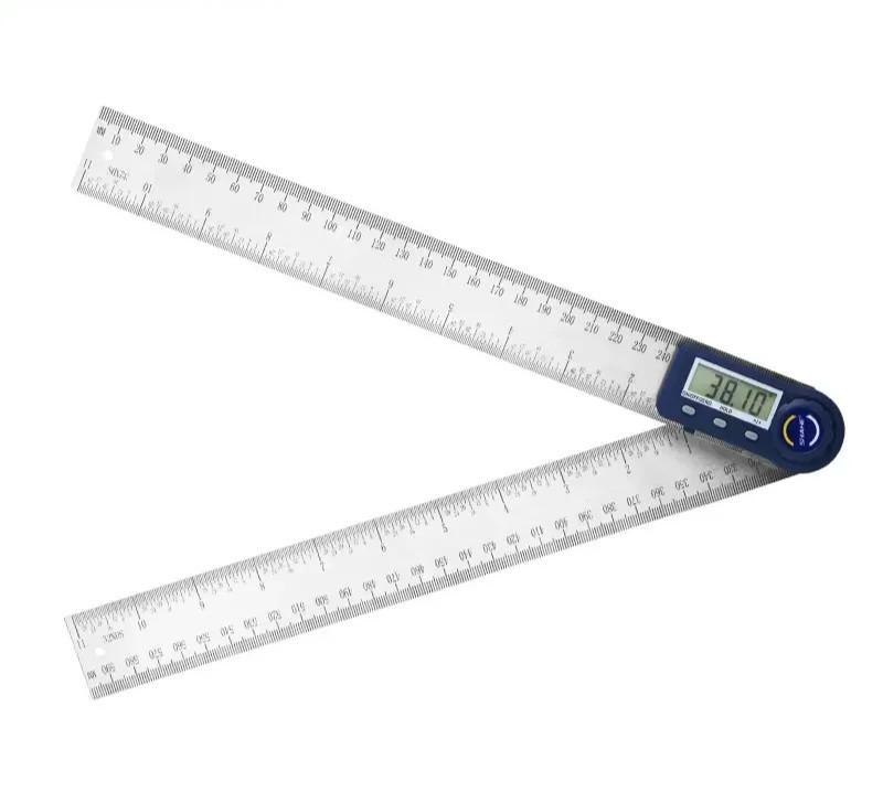 Digital Angle Finder 300mm Stainless Steel Angle Gauge Protractor Inclinometer