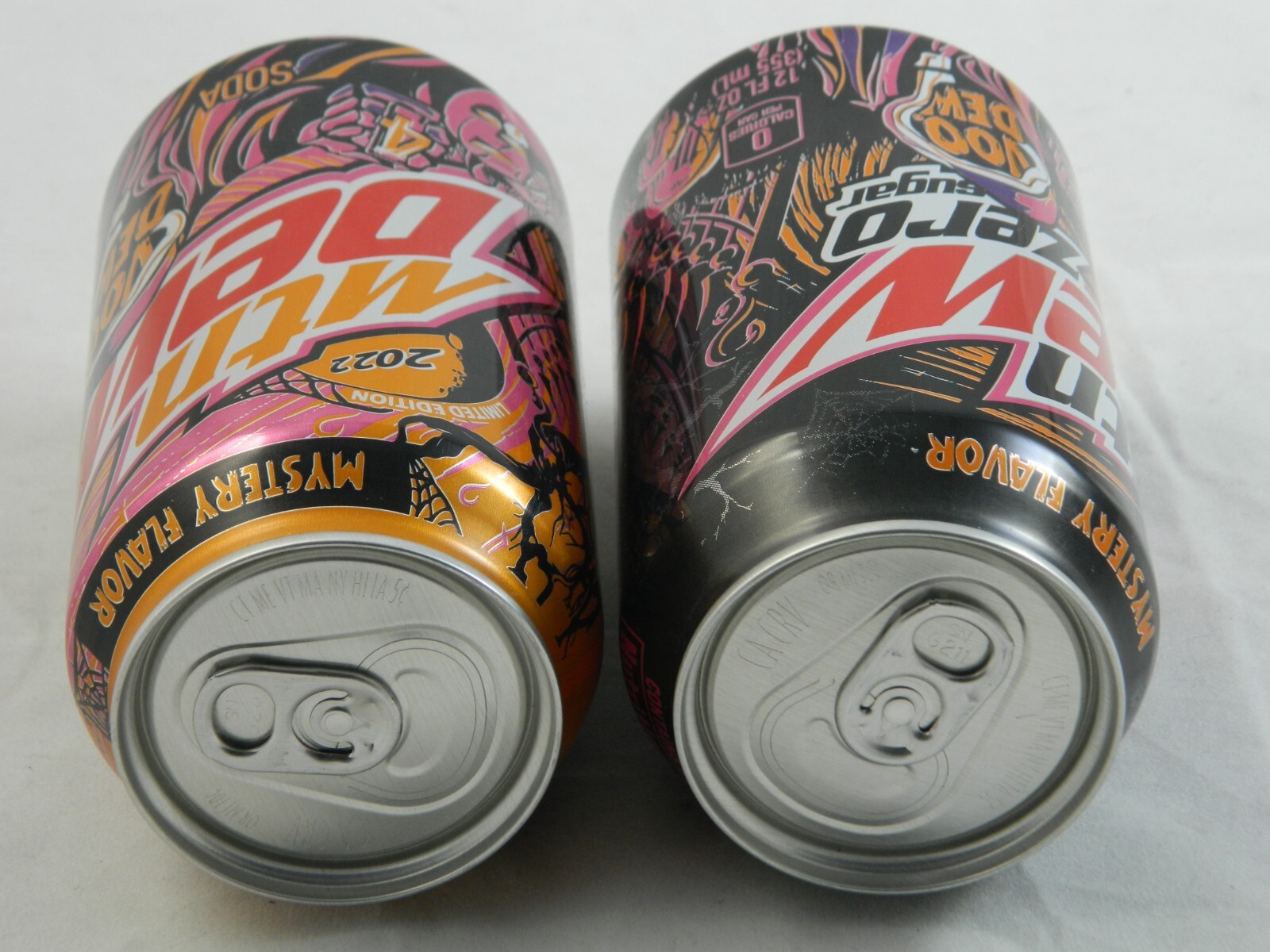 Mountain Dew Voo Dew 2022 Zero Sugar Regular 12 Oz Can VooDew New MTN 2 Pack