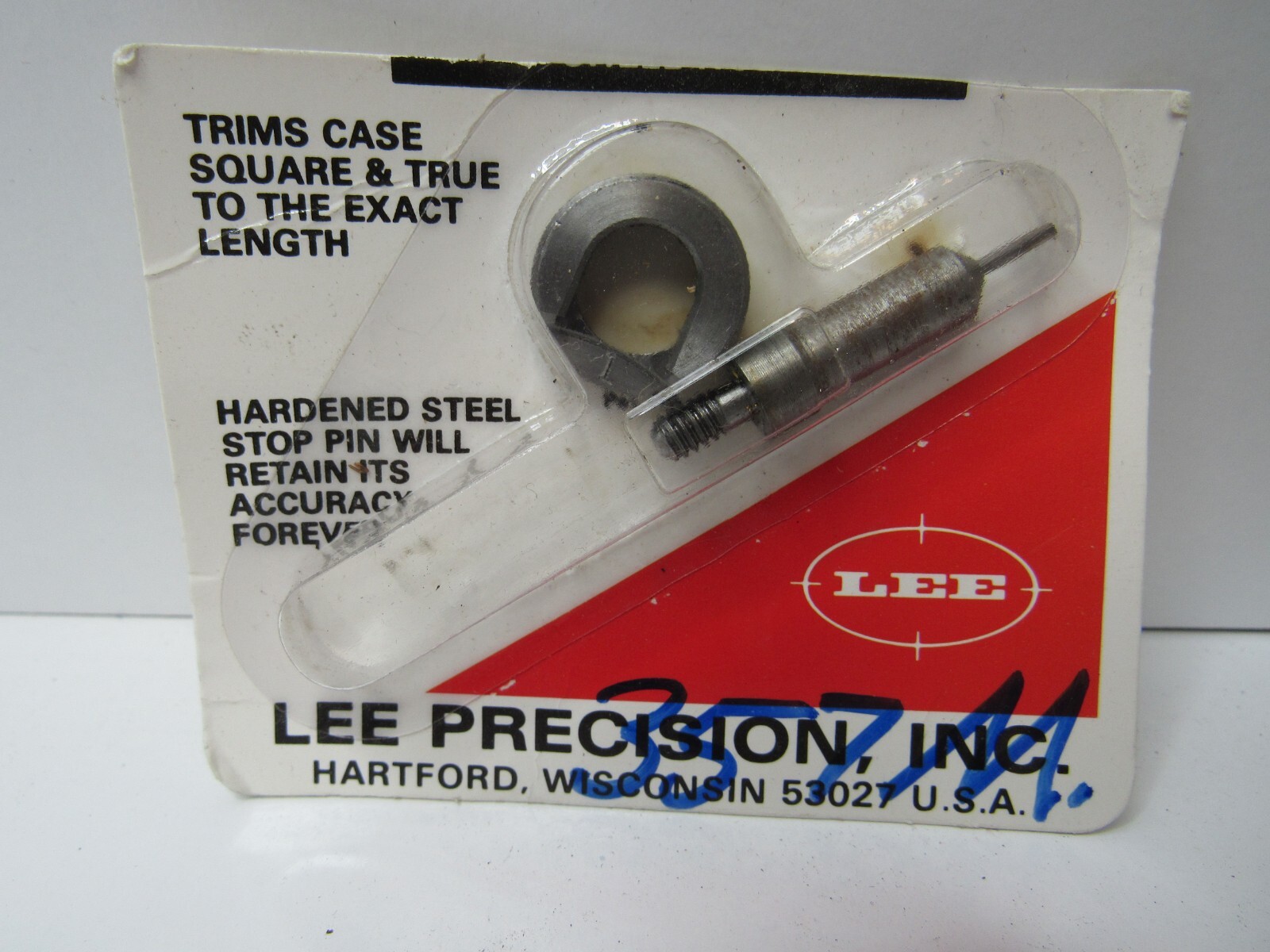 Lee Precision Trims Case Square & True Length Gauge 357 Max NEW!! # 91316 #GN