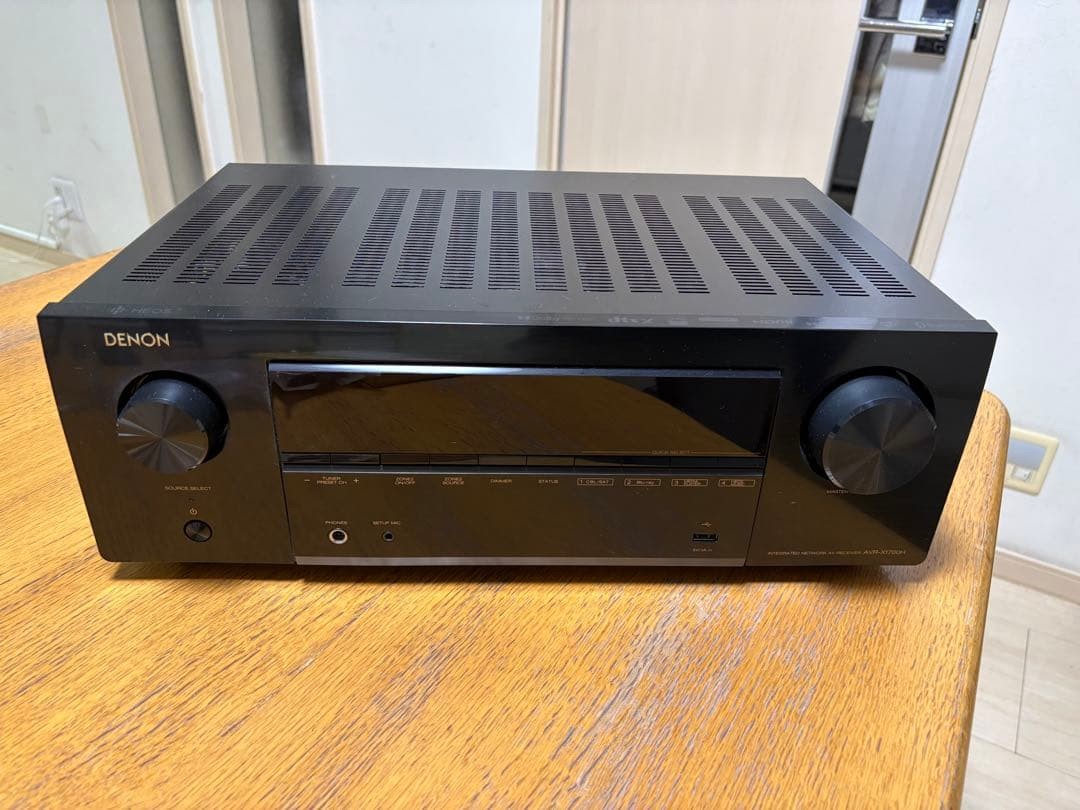 Denon AVR-X1700H 7.2ch 8K AV Surround Receiver UltraHD HDR10 USED from JPN 100V