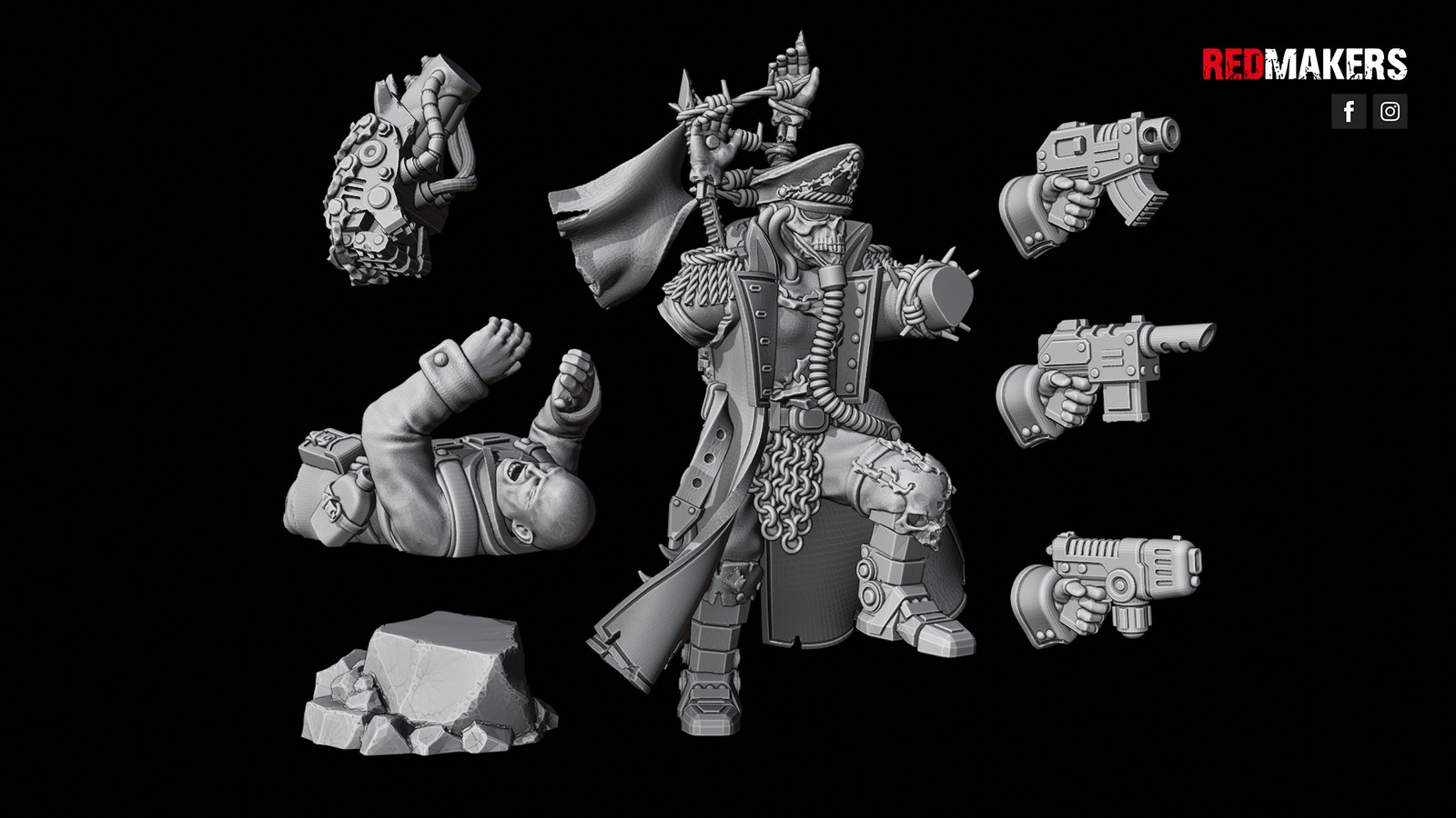 RENEGADE DIVISION HERETIC COMMISSAR