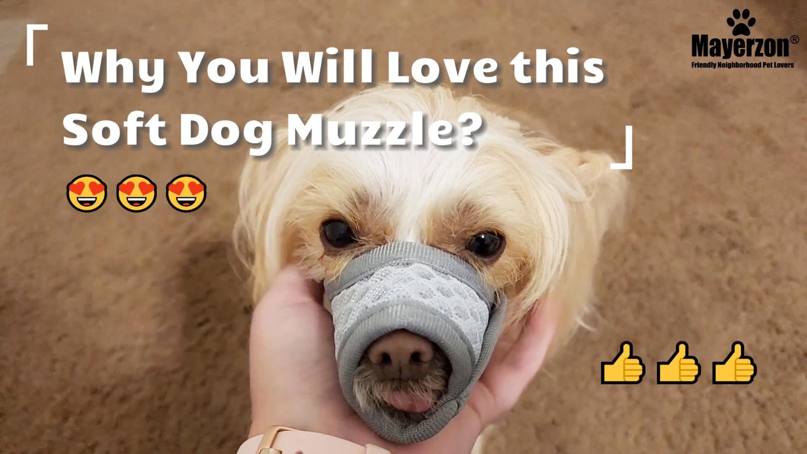Soft Mesh Dog Muzzle for Small to Large Breeds - Biting, Chewing, Grooming, Pant