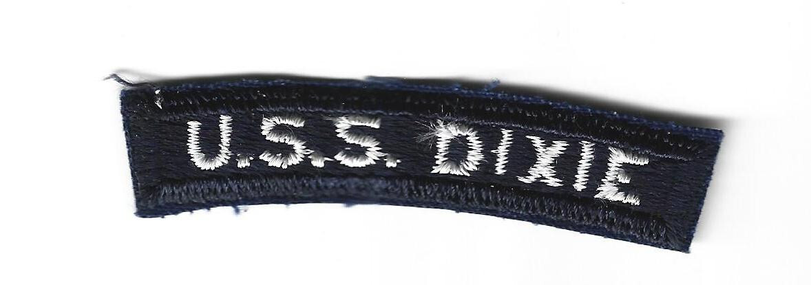 Vintage  Navy USS DIXIE  Shoulder Patch