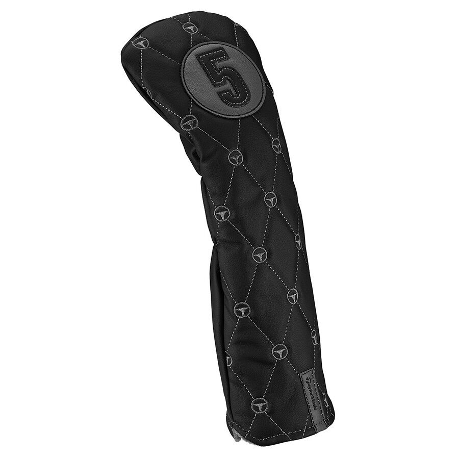 TaylorMade Patterned 5 Fairway Wood Headcover - Black - New