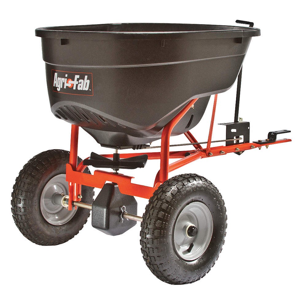 AGRI-FAB 45-0463 Broadcast Spreader,130 lb.,Tow Handle 49XW60