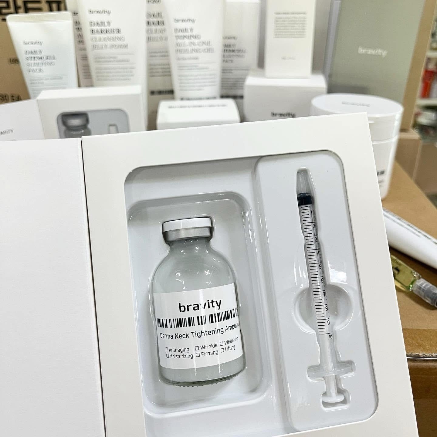 BRAVITY Derma Neck Tightening Ampoule 30mL (K-Beauty)