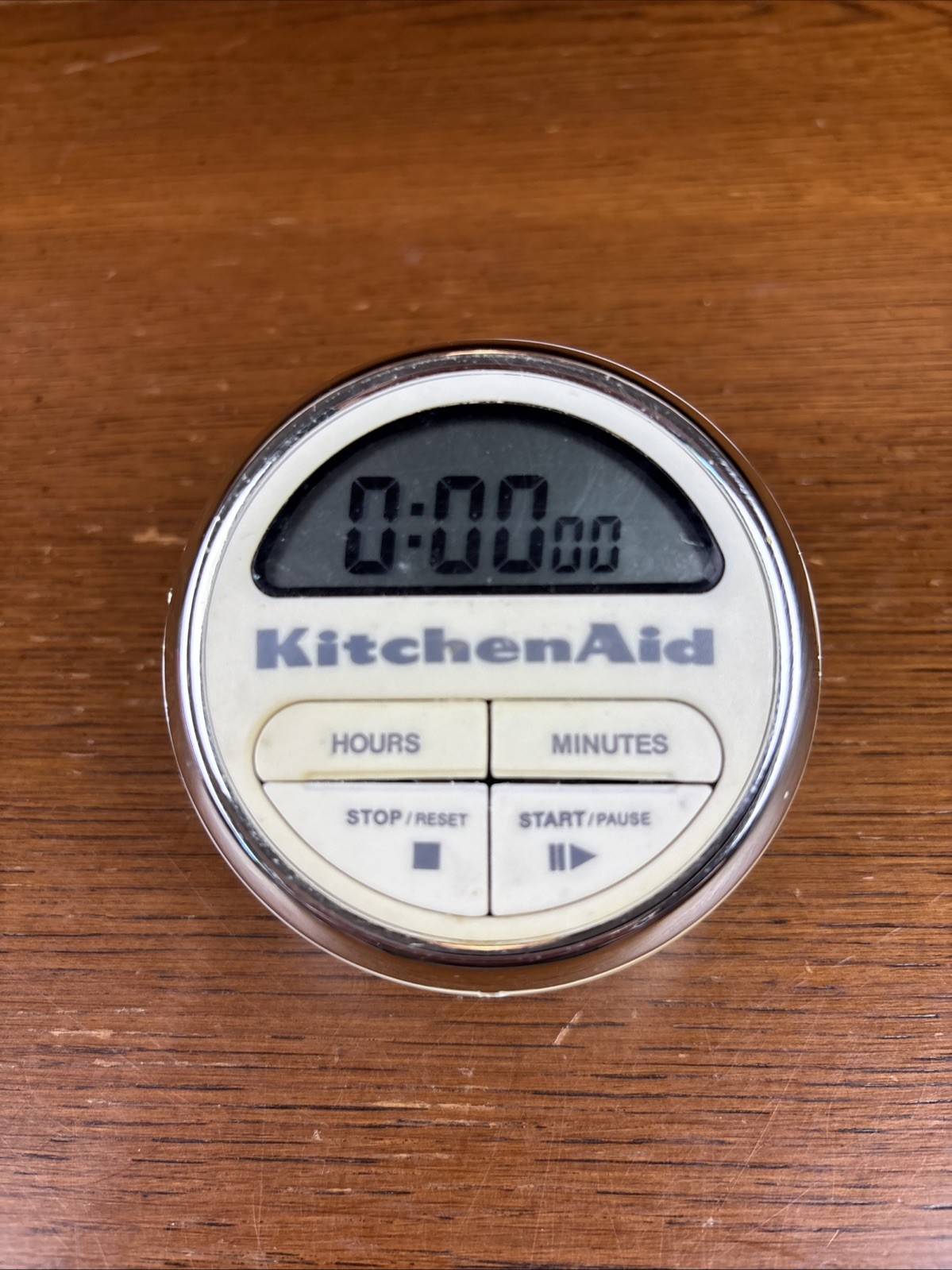 KitchenAid Digital Kitchen Timer Hours Minutes Start Pause Reset Counter TESTED