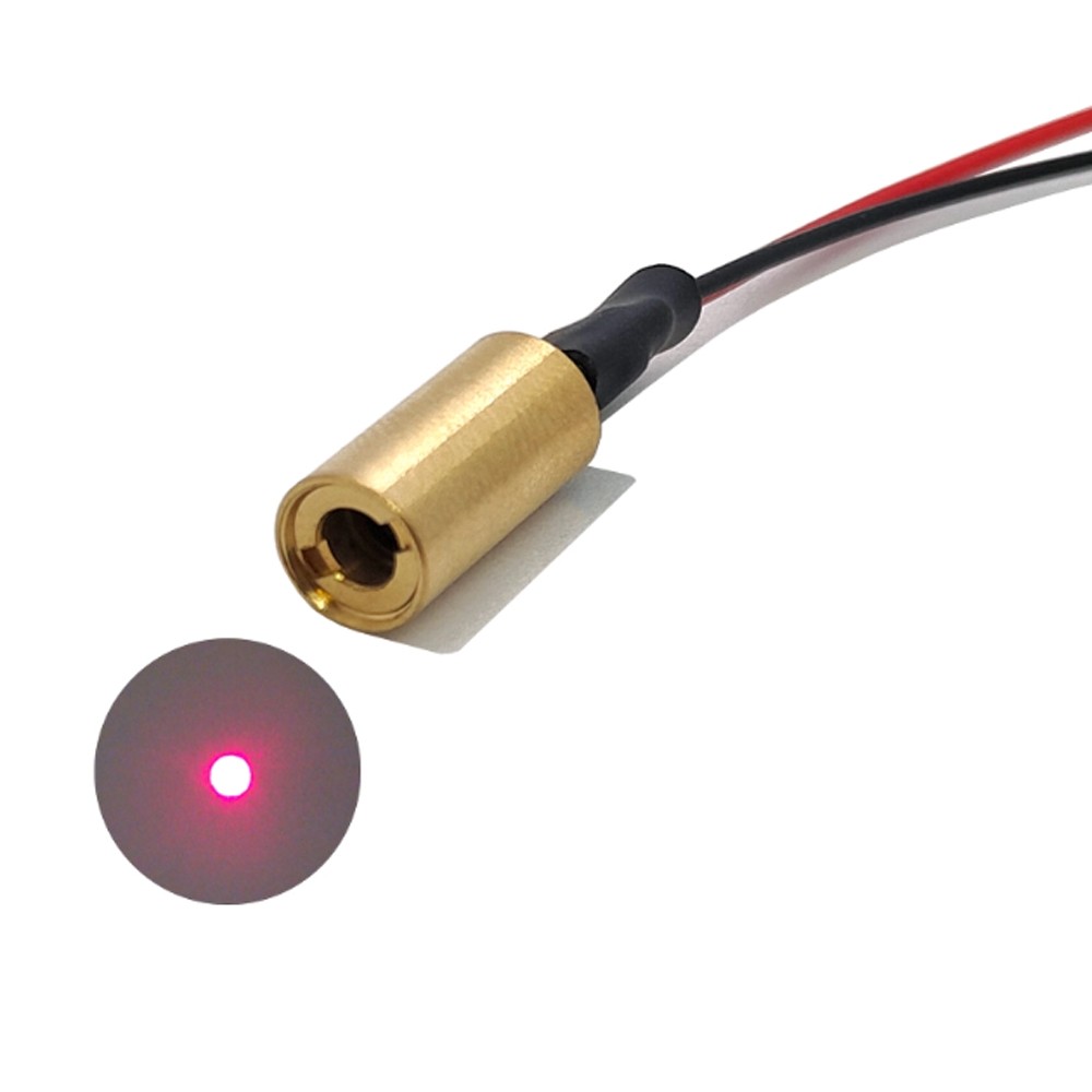 Φ6mm 650nm Adjustable Red Dot Laser 1-100mW Positioning Calibration Laser Module