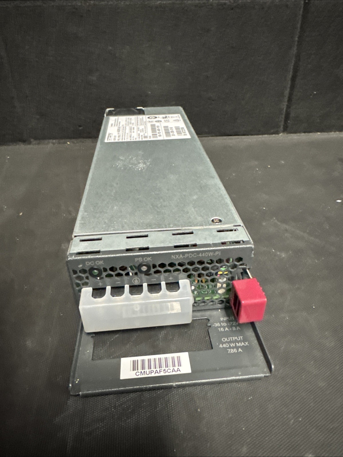 Cisco 440W DC Power Supply NXA-PDC-440W-PI CMUPAF5CAA 341-0768-01