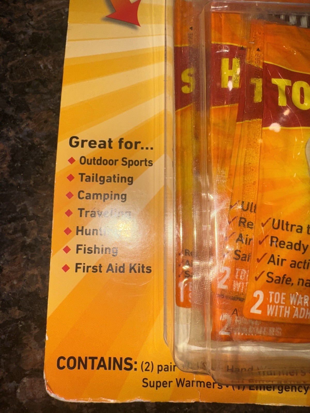 New Hothands Heatmax Cold Weather Pack