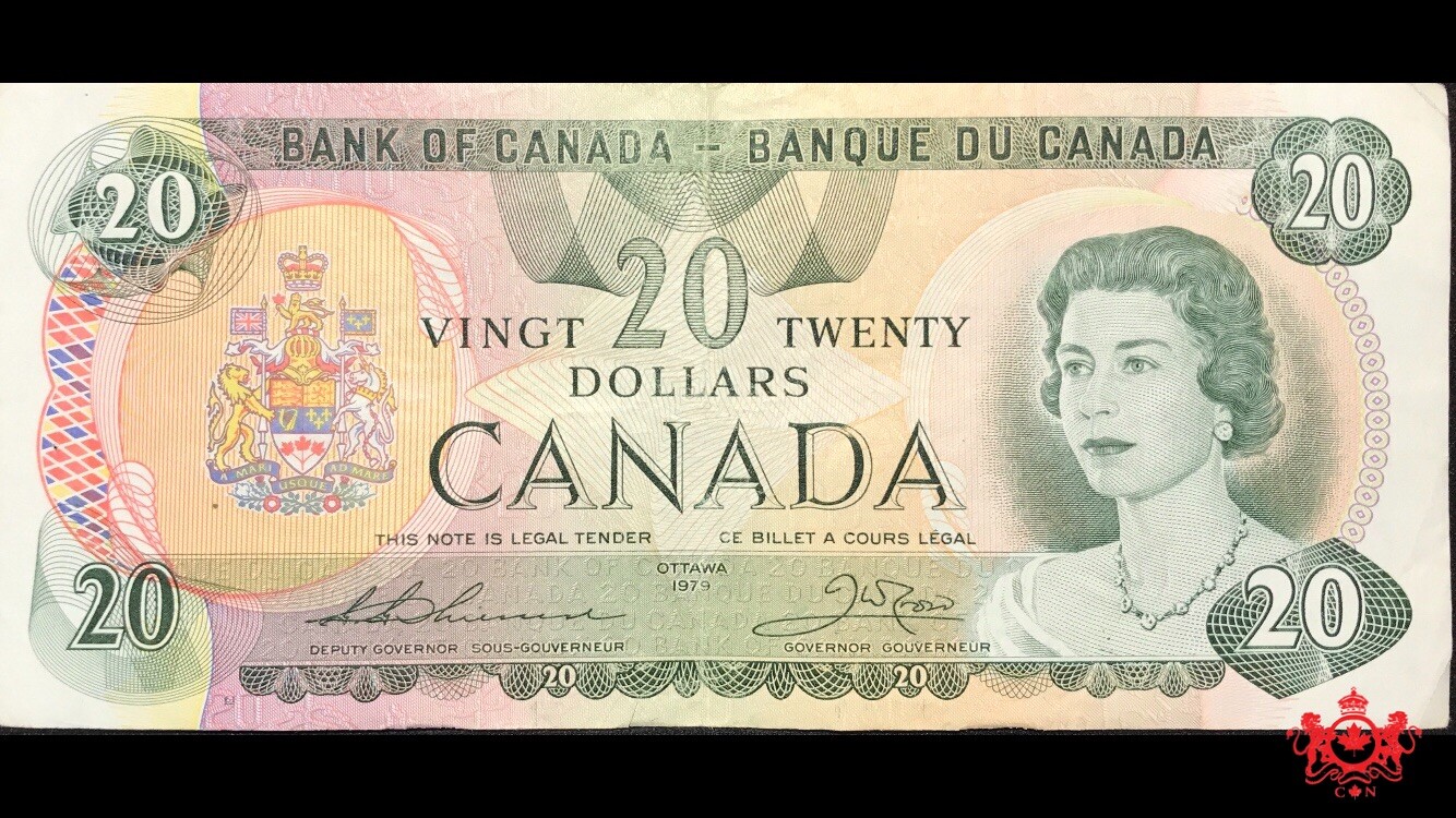 1979 Bank Of Canada 20$ Thiessen/Crow 56521313141 - VF/EF -