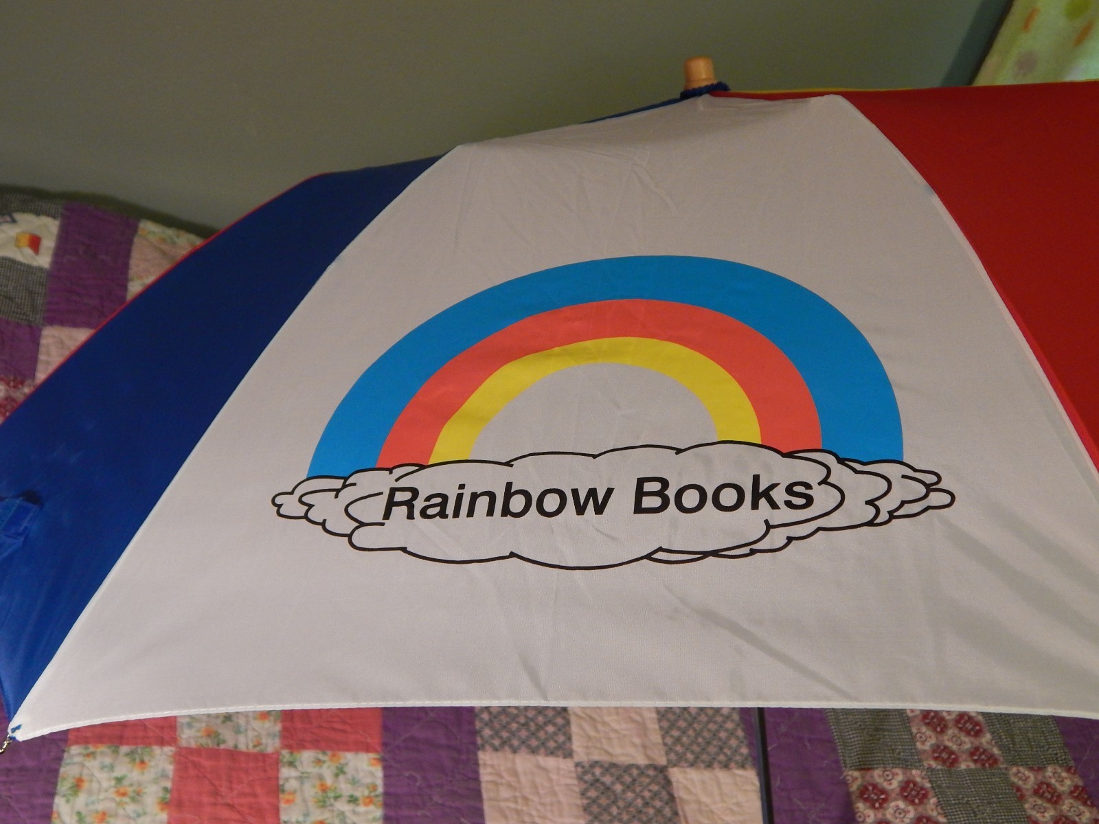 RAINBOW BOOKS - Push Button (UMBRELLA) w/ Sheath/Cover *TESTED* (F. SHIP) Ltd.