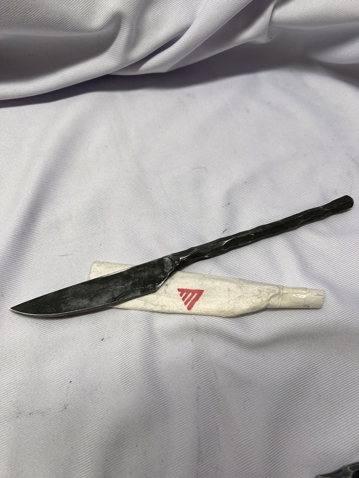 ASANO KAJIYA FUSATARO HANDMADE FORGED CUTLERY KITCHEN TABLE KNIFE Y2