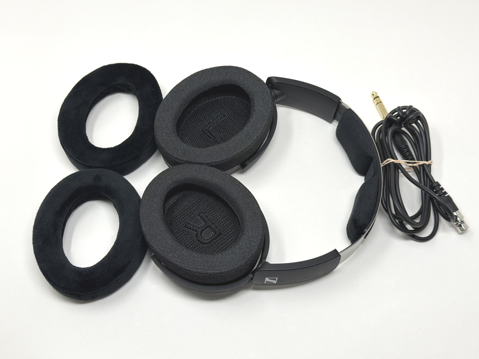 Sennheiser HD 490 Pro Open-Back Studio Headphones Black Excellent