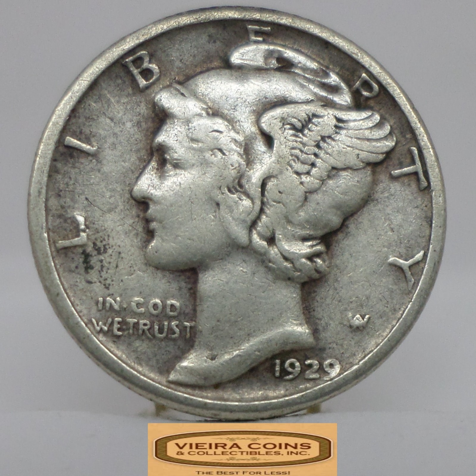1929 Mercury Silver Dime - #C62110NQ