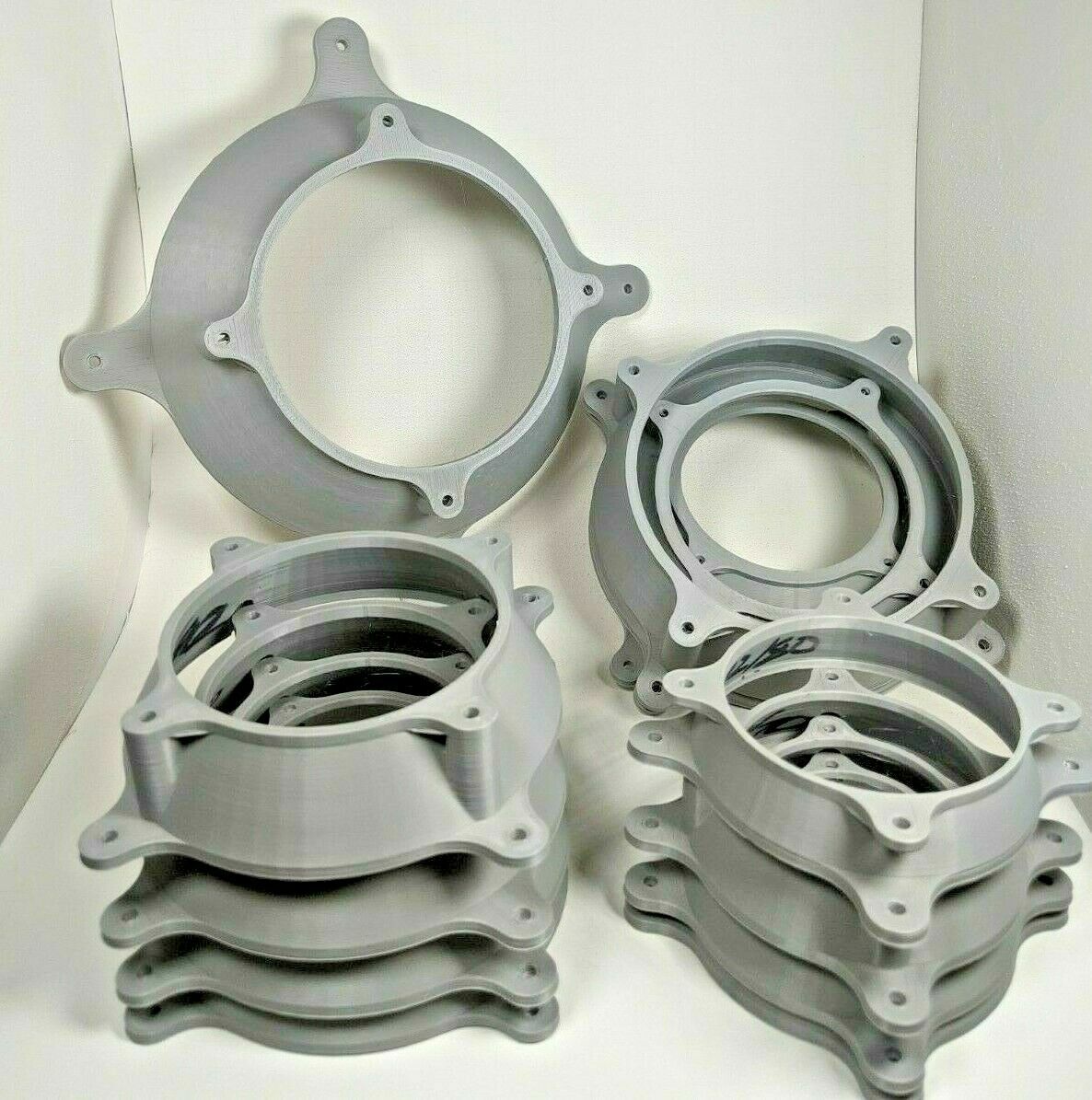 92mm to 80mm Fan Adapter Flow Converter PC Mod Custom Panel Hose Mount Flange