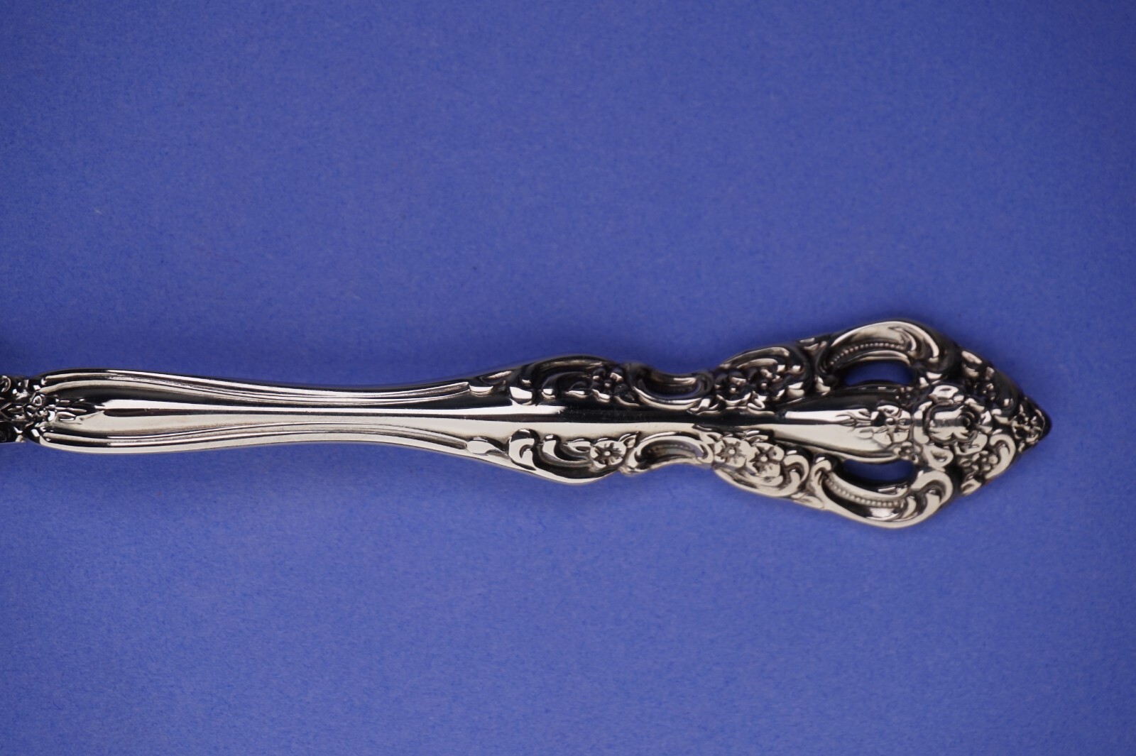 Oneida Stainless Michelangelo Pattern Cube Logo Place/Oval Soup Spoon 6 1/2"
