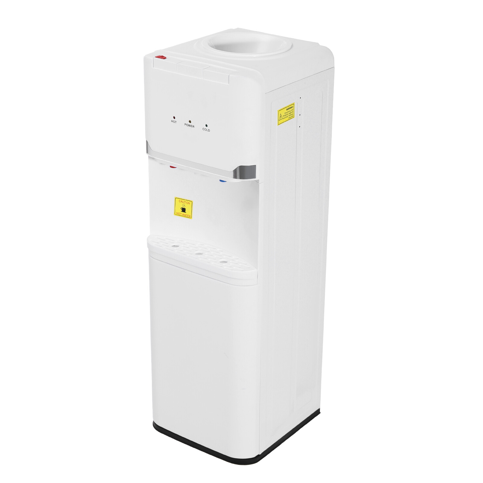 Top Load Hot Water, Cold Water Dispenser Double Storage Cabinets For 5Gal Bucket
