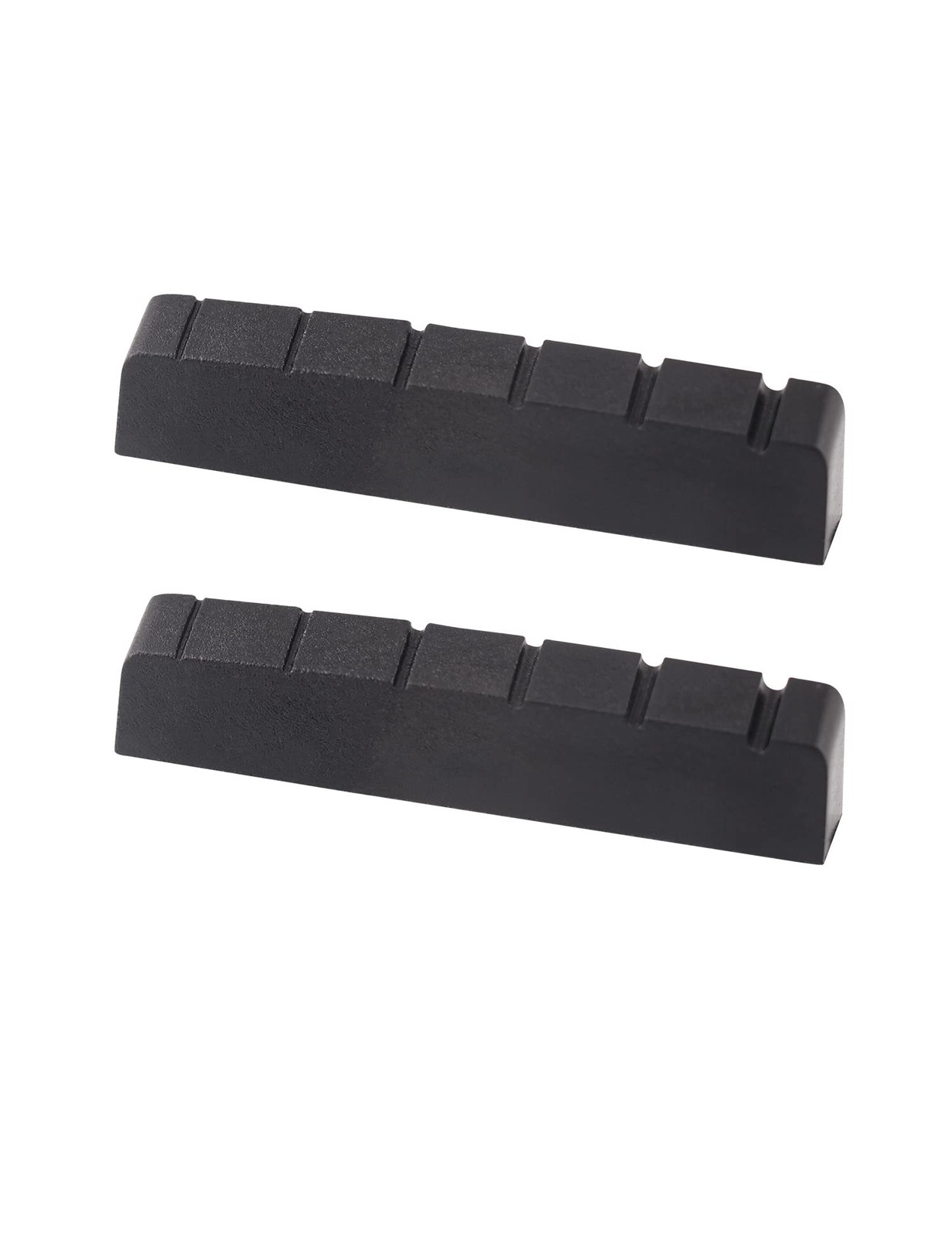 6 String Graphite Guitar Nut Pre-Slotted Top Nut Compatible with Les Paul LP ...
