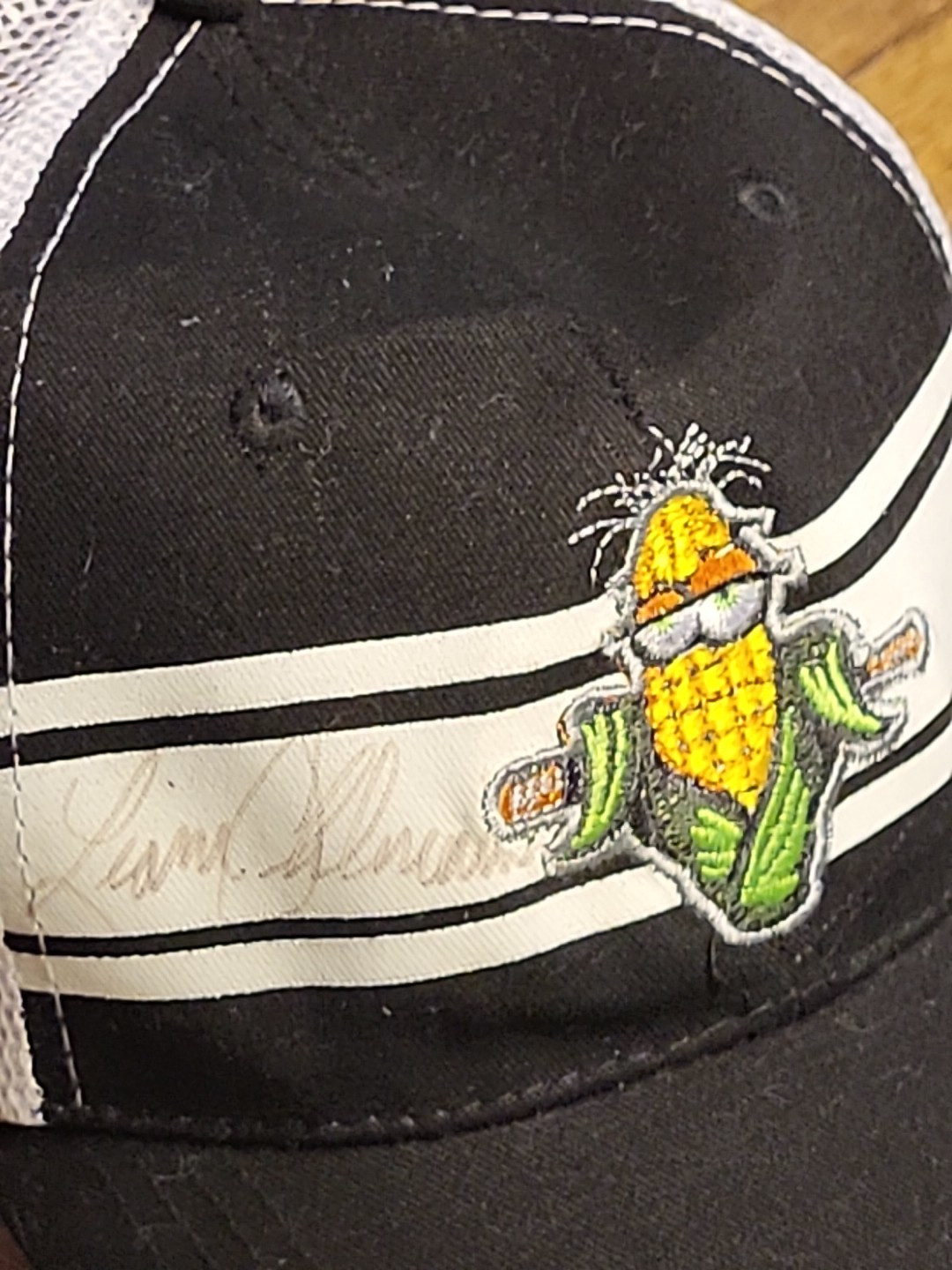 Hand Signed baseball Cap LIAM OHLMANN Normal IL. Cornbelters 2011