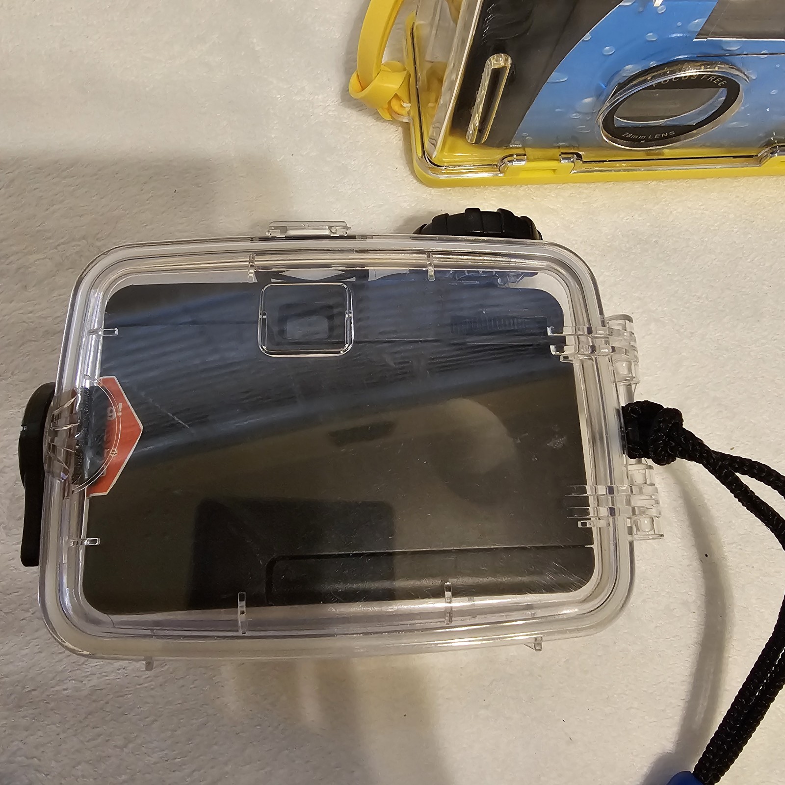 Set Of 2 Snap Sights! Optics Underwater Cameras Untested