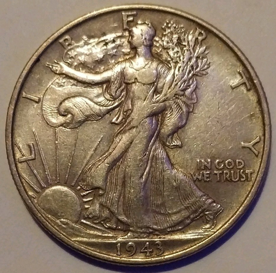 1943 Walking Liberty Half Dollar
