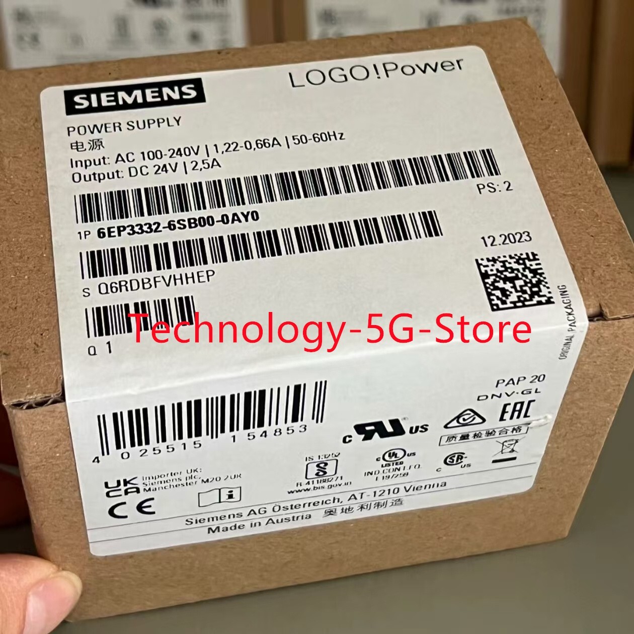New Siemens 6EP3332-6SB00-0AY0 Power Supply