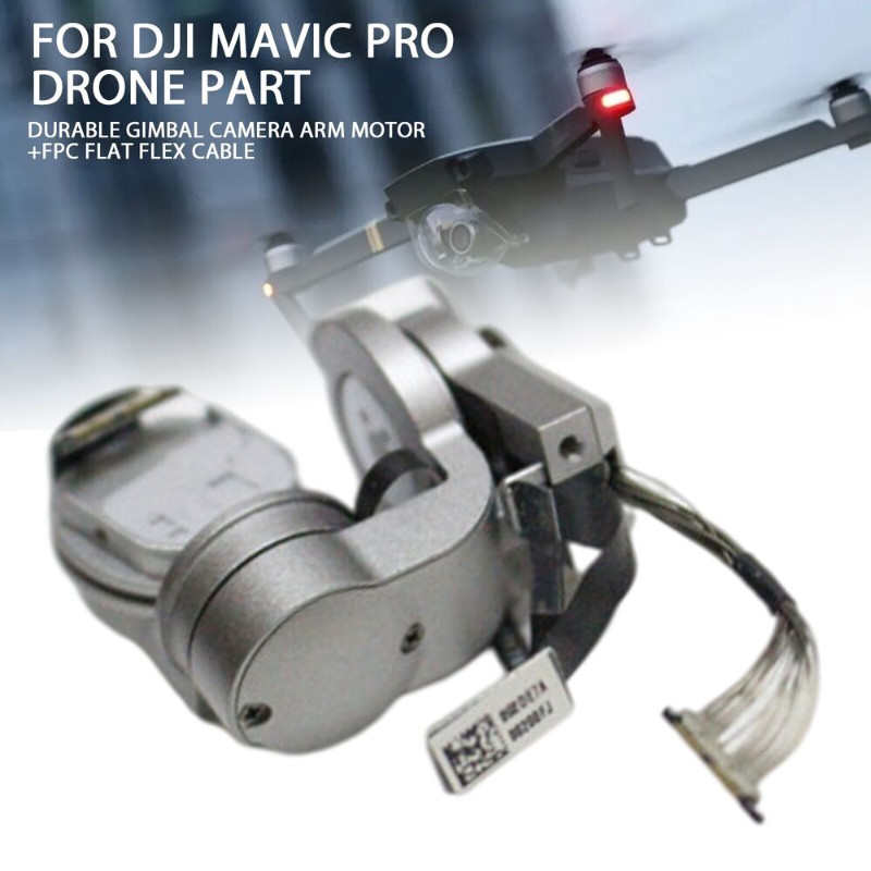 Durable Gimbal Camera Arm Motor+FPC Flat Flex Cable For DJI Mavic Pro Drone NEW