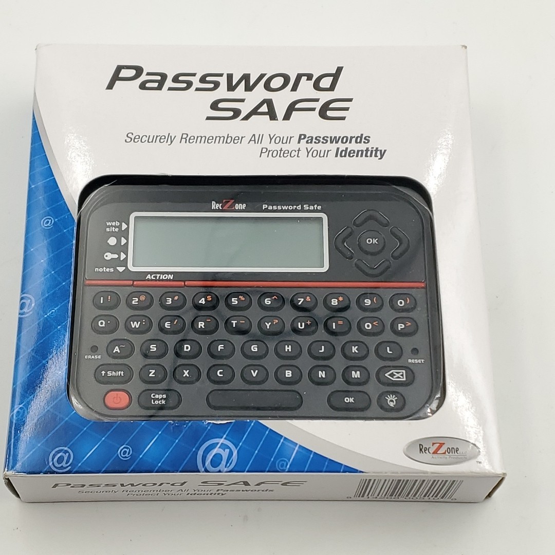 New Open Box Password Keeper Safe Vault Password Organizer  Password Logbook