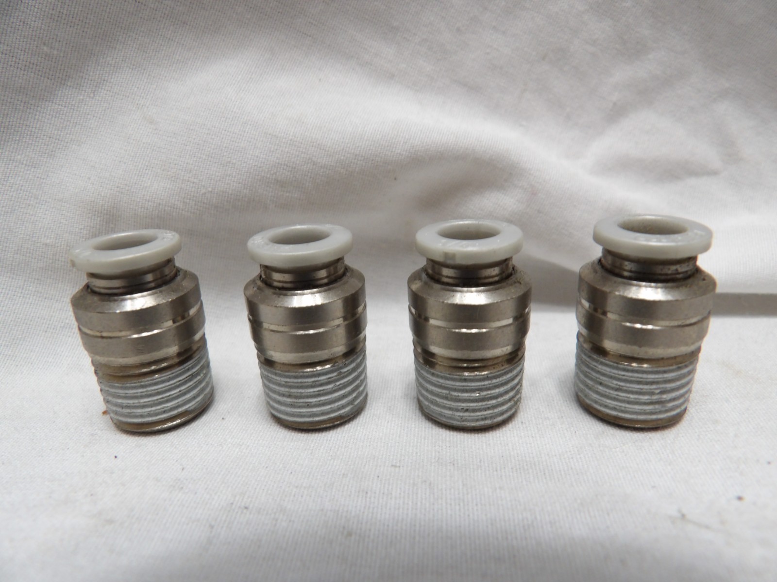 Festo Push-In Fitting QS-1/4-1/4-I-U-M (Qty of 4)