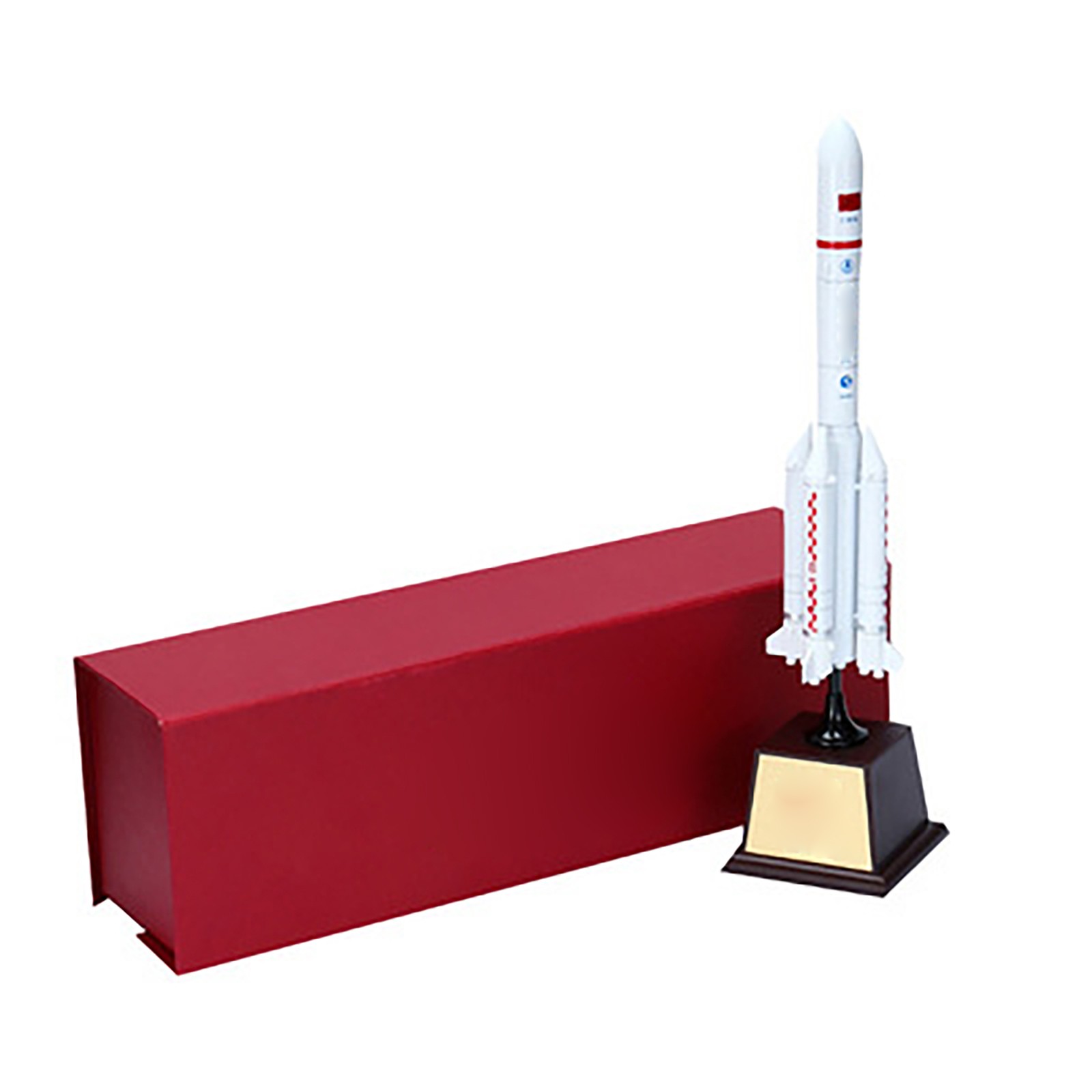 1/300 Display CZ-5B Long March 5B Rocket Model Simulation Alloy Spacecraft Scene