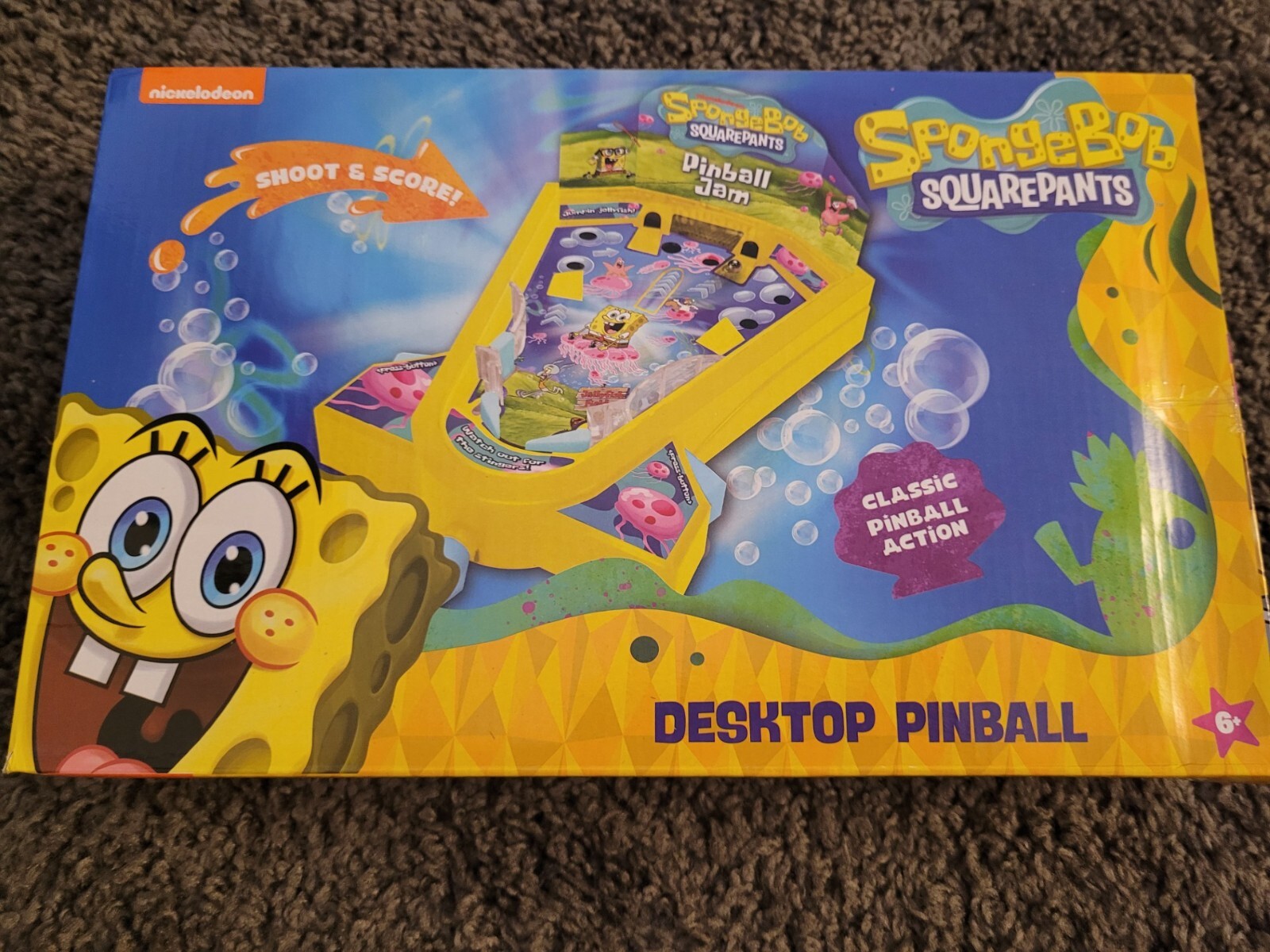SpongeBob Squarepants Desktop Pinball Game /NEW