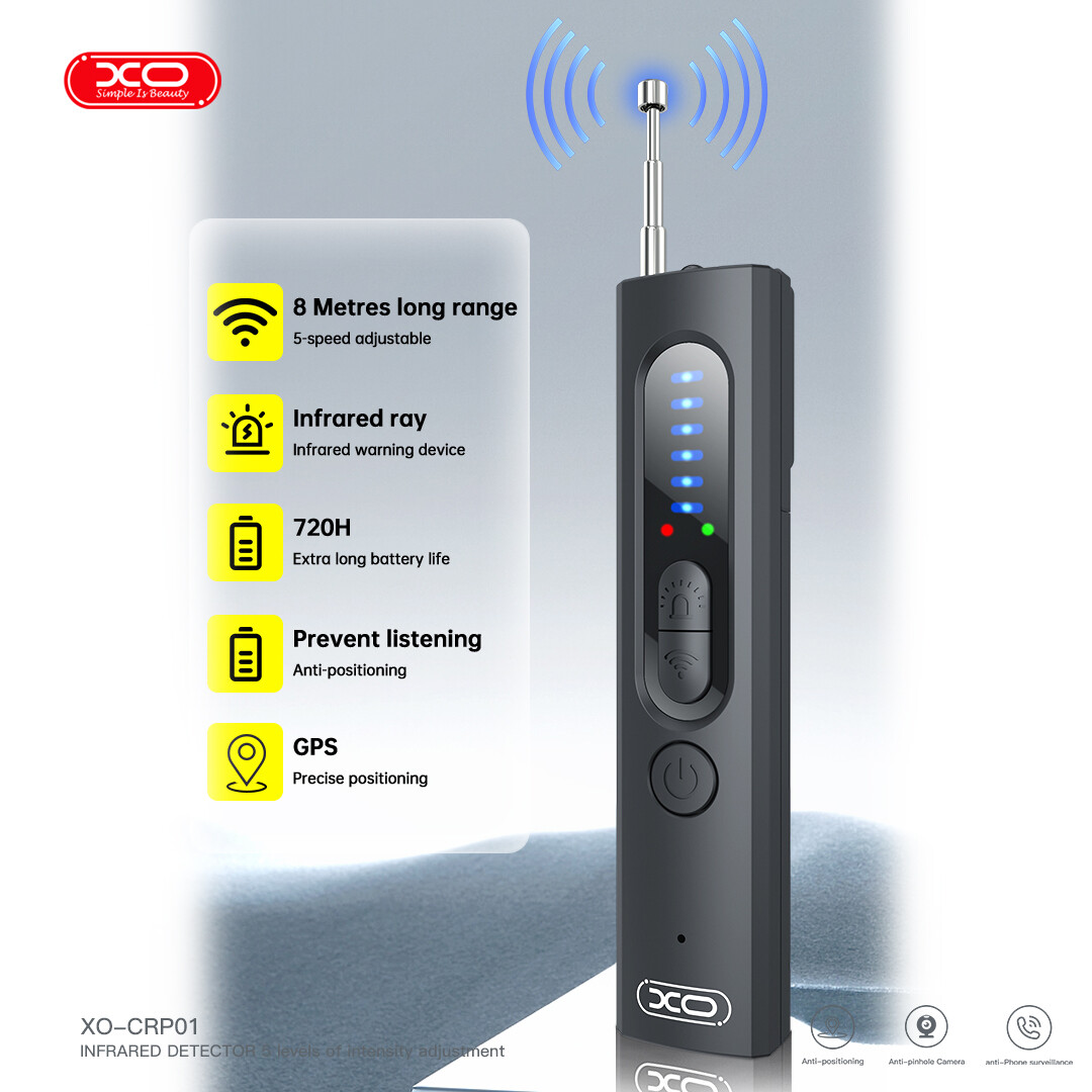 XO Portable Hidden Camera Detectors Anti Spy Finder GPS Tracker Detector Scanner