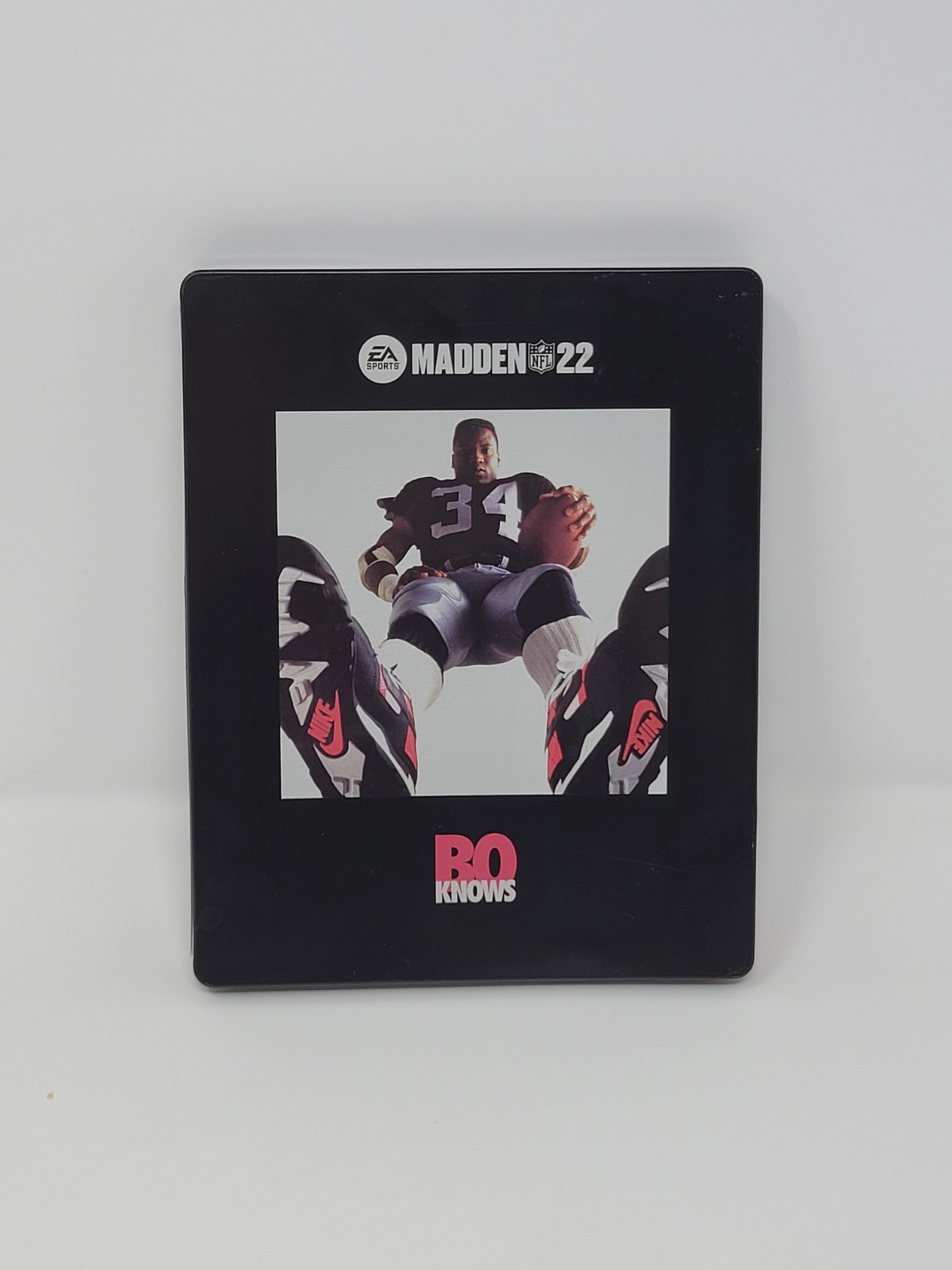 EA Madden 22-BO KNOWS Steelbook Case W/ Game Tested Free US Shipping Xbox One