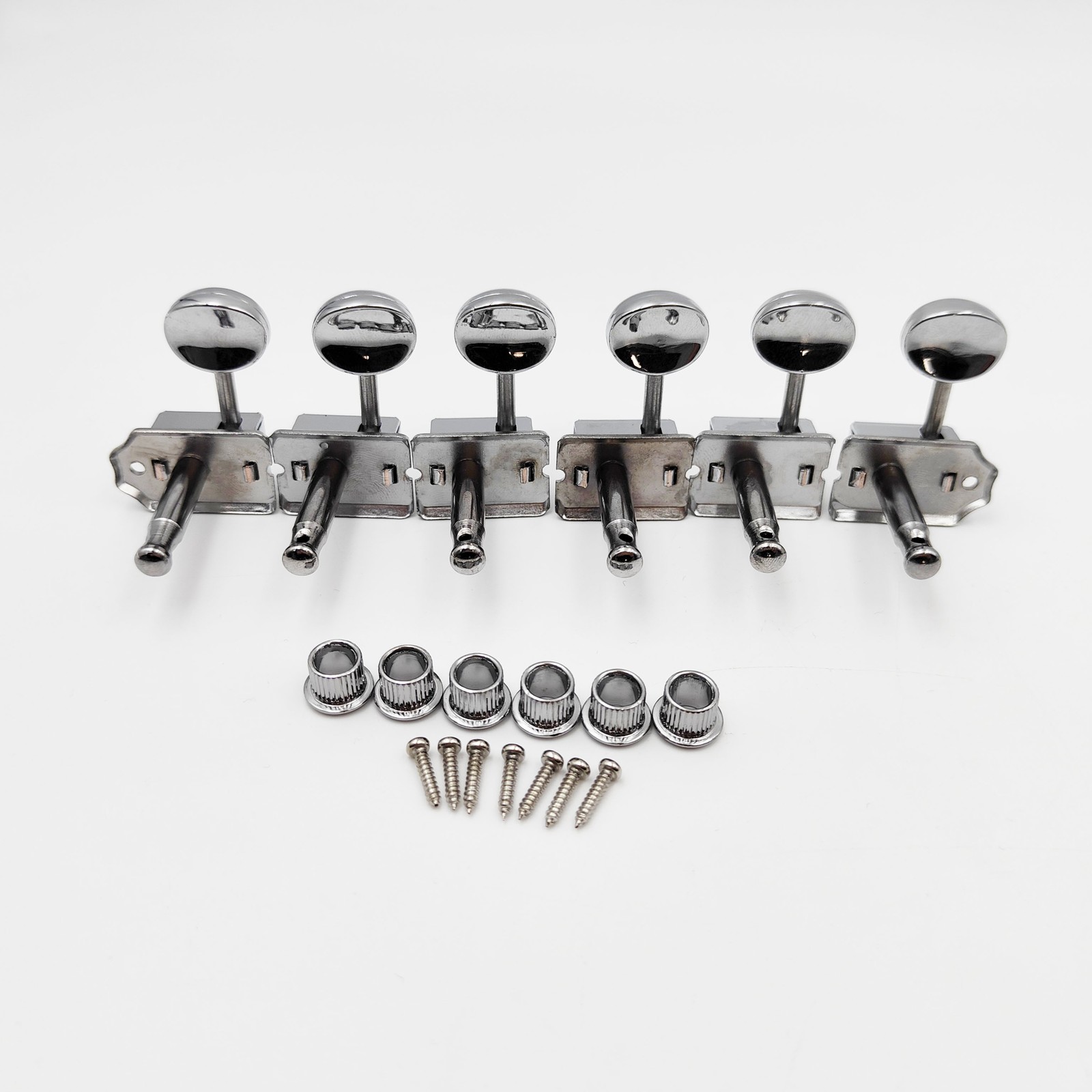 6R Inline Vintage Guitar String Tuning Pegs Machine Head for Strat ST Tele TL