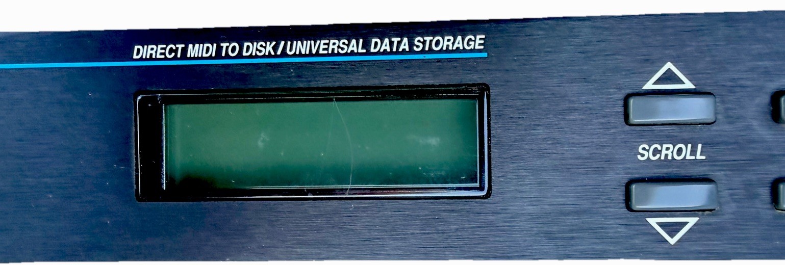 Alesis DataDisk MIDI Storage System Rack Mount Floppy Drive Untested No Cables