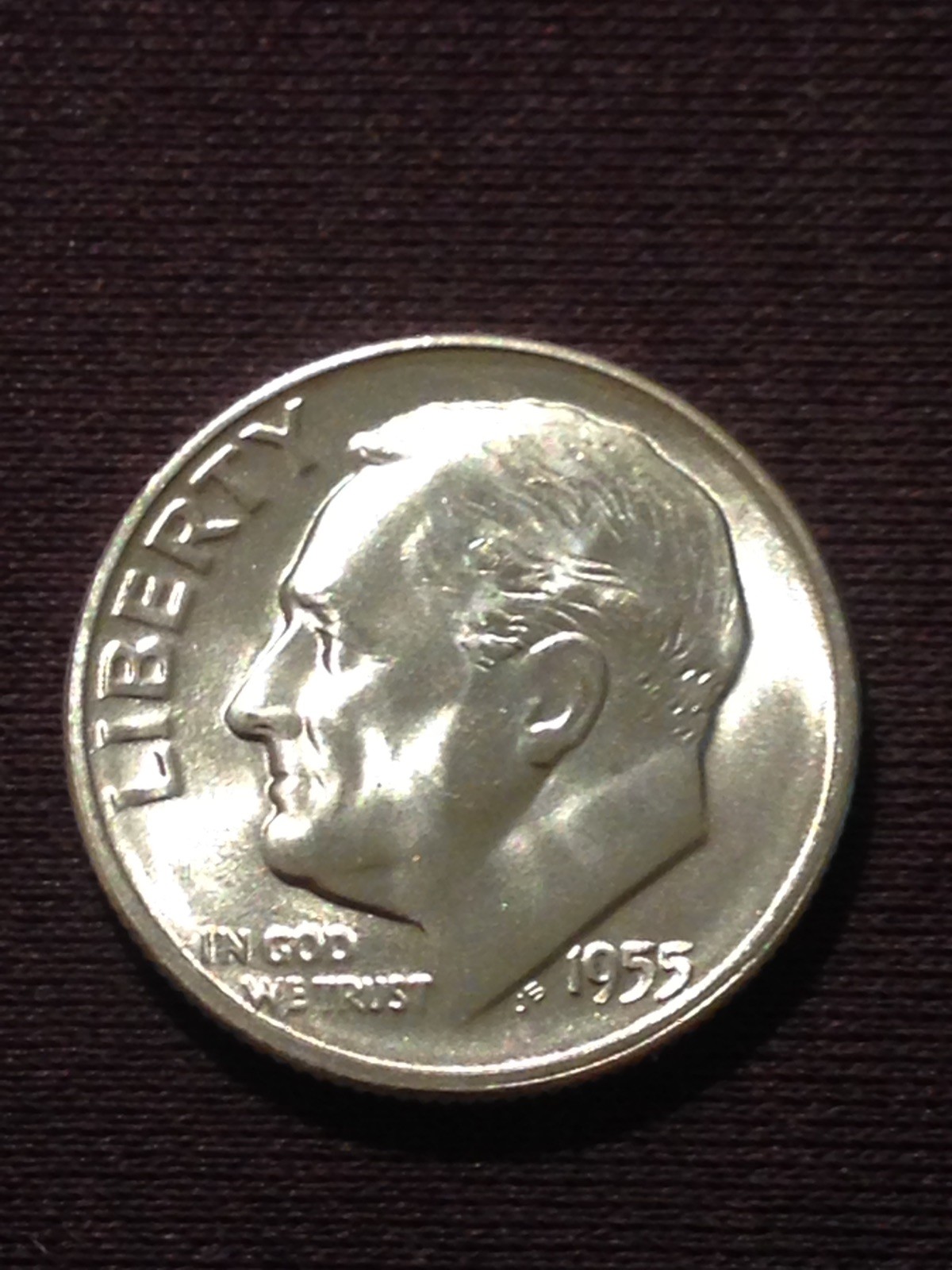 1955-S 10C Roosevelt 90% Silver Dime BU, MS Quality Gem Coins Beauties!