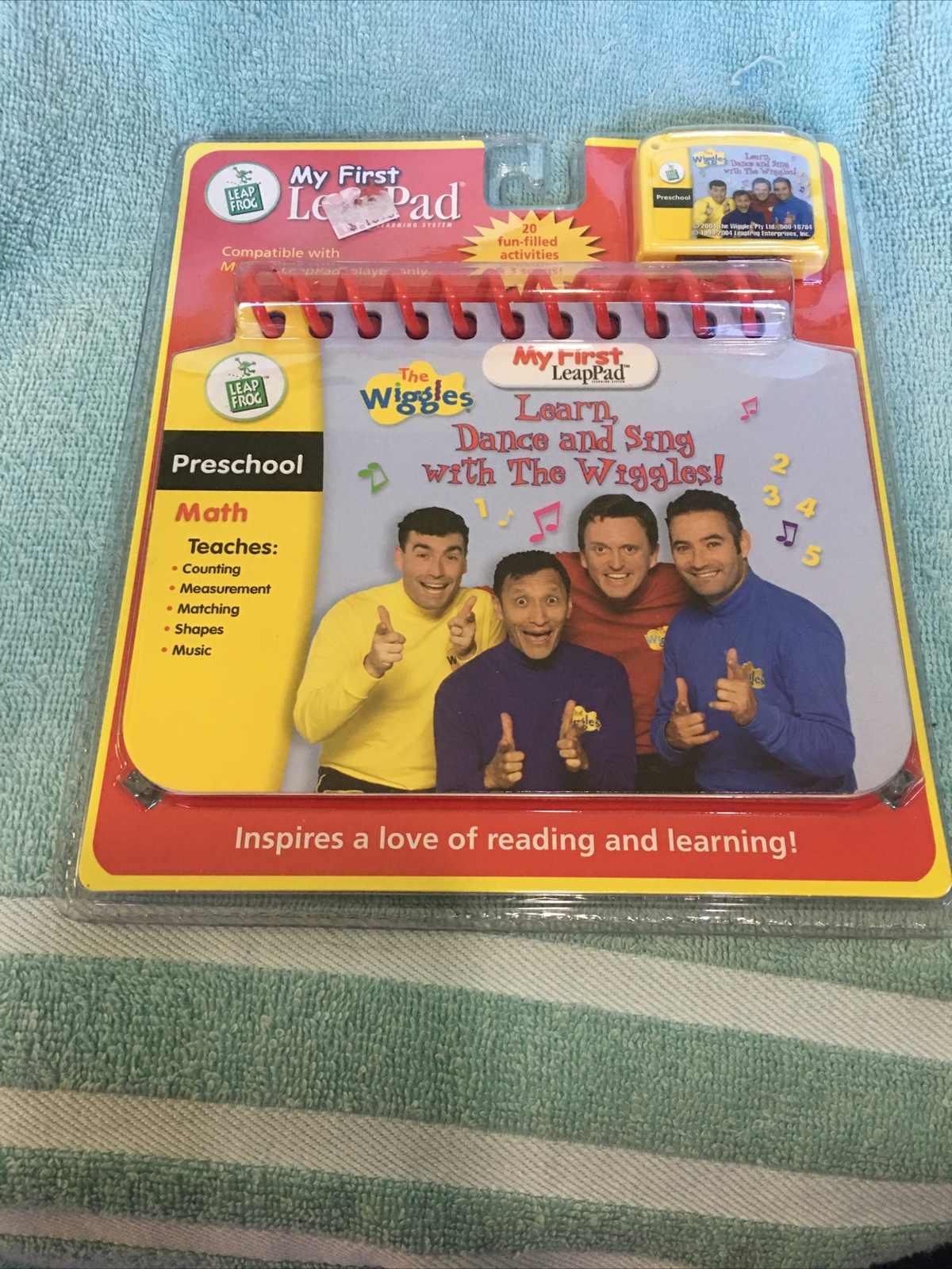 LeapFrog My First LeapPad Bob the Builder Preschool Activities Set Brand New