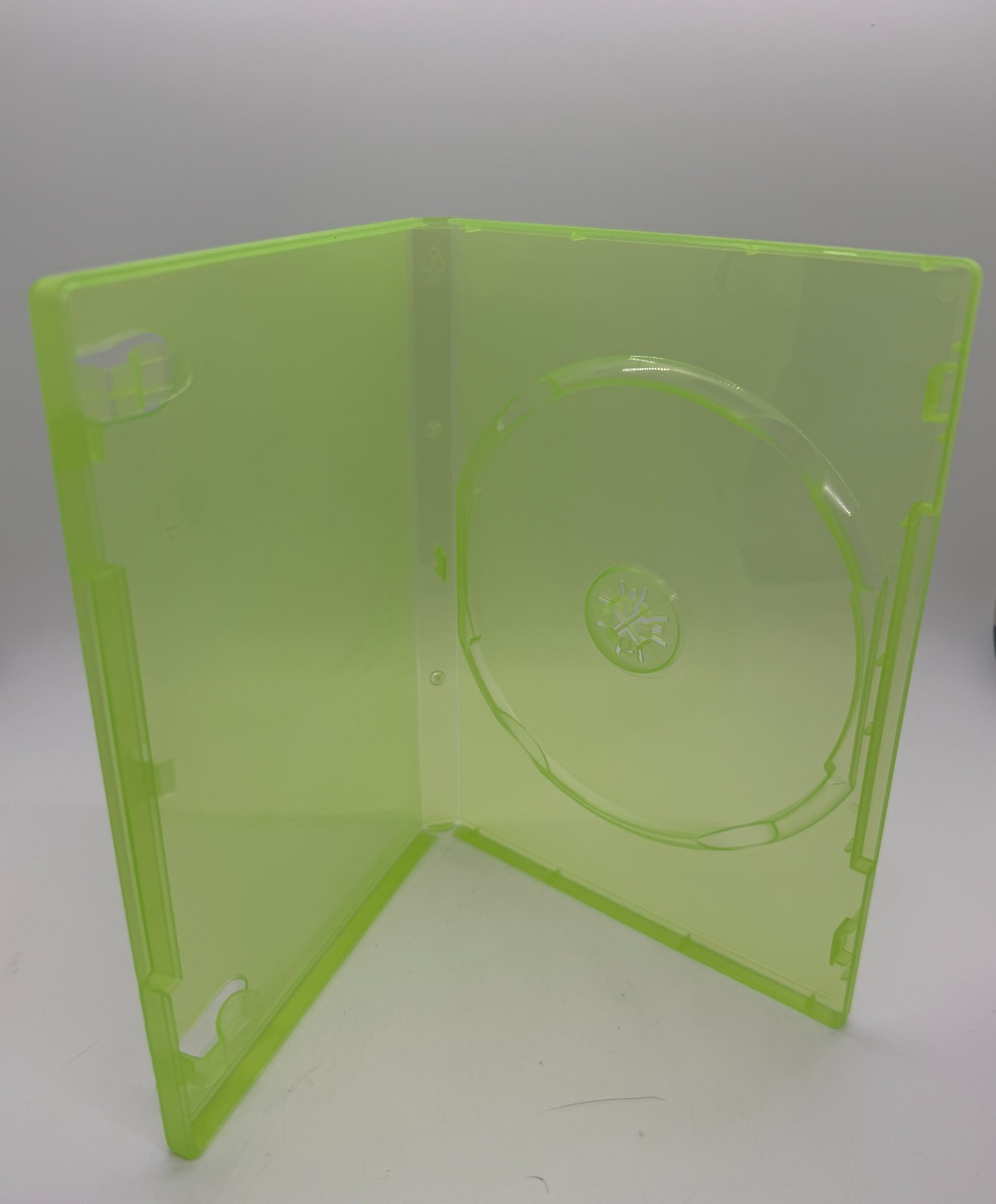2 PCS New OEM Replacement Game Case Microsoft Xbox 360 Transparent Green,XBOX360