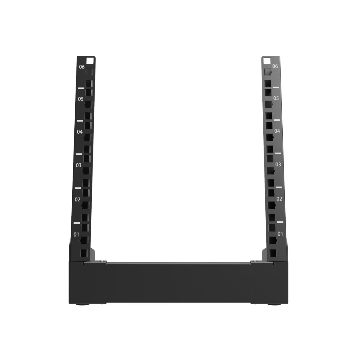 6U Mini Open Frame Desktop Rack for Network, Servers, Audio & Video Equipment