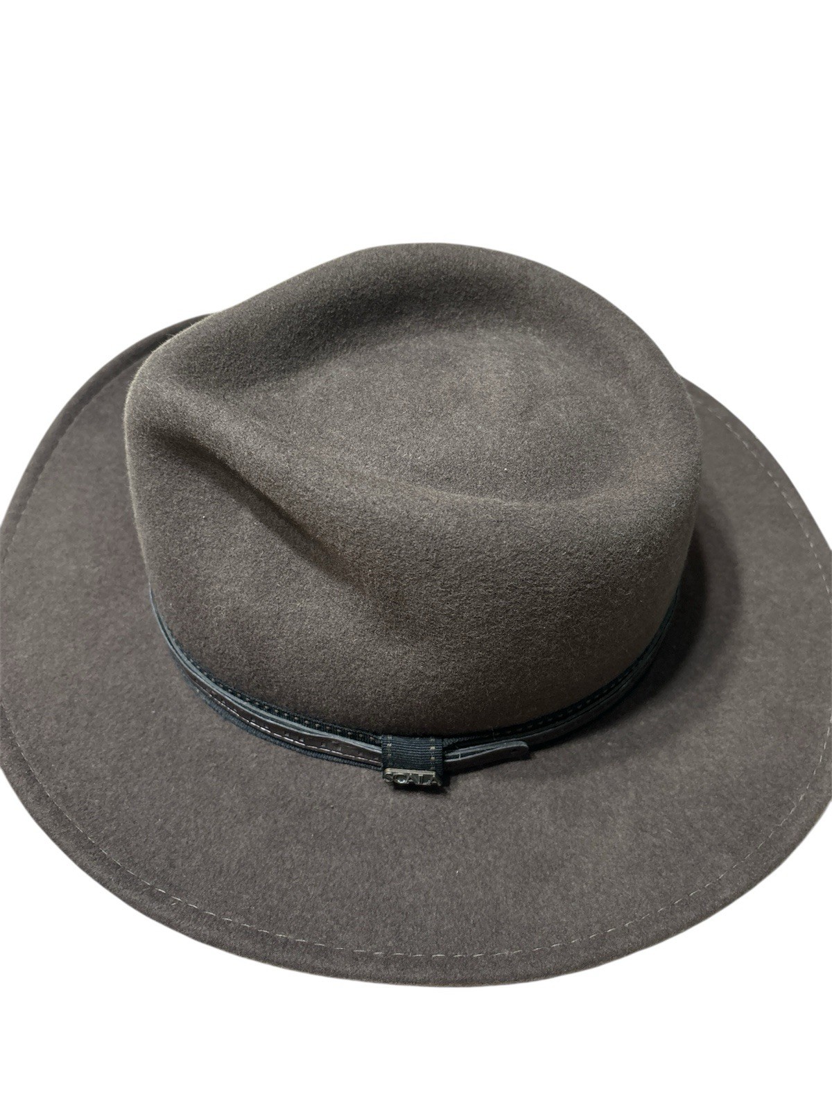 Cowboy Hat Dorfman Pacific Scala Classico 100% Wool Felt Hat, Brown. Size Medium