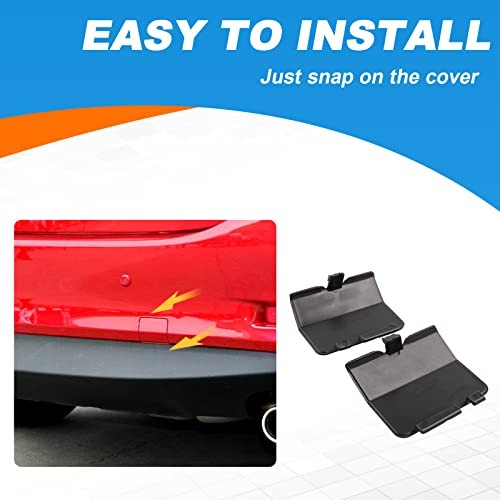 Rear Bumper Tow Hook Cover Towing Eye Cap Fit for Mazda 6 Atenza 2013 2014 2015