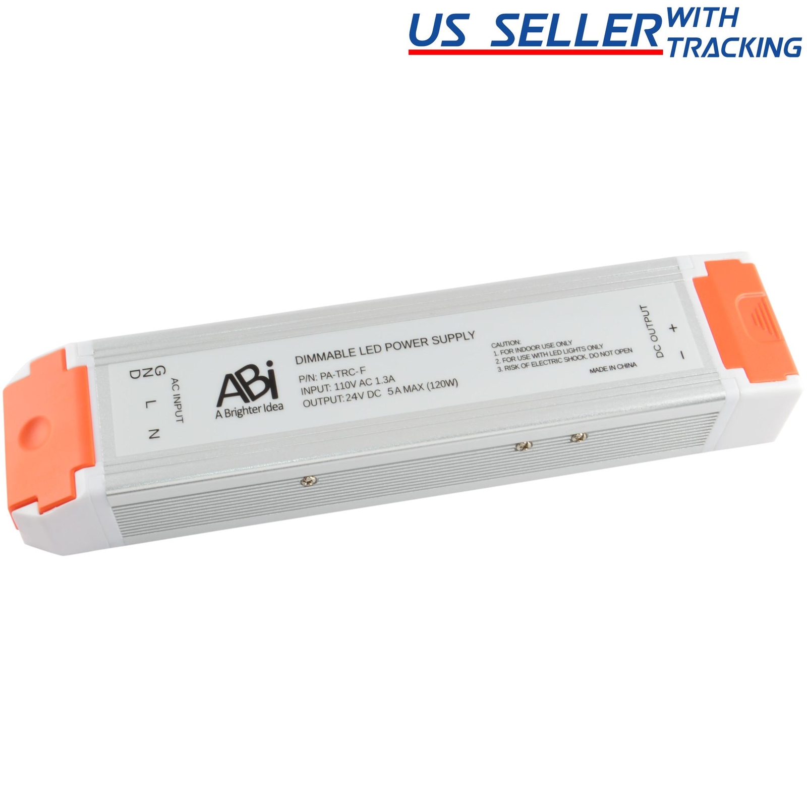 ABI 24V 5A 120W Power Supply Driver TRIAC Dimmable Transformer for LED Lights